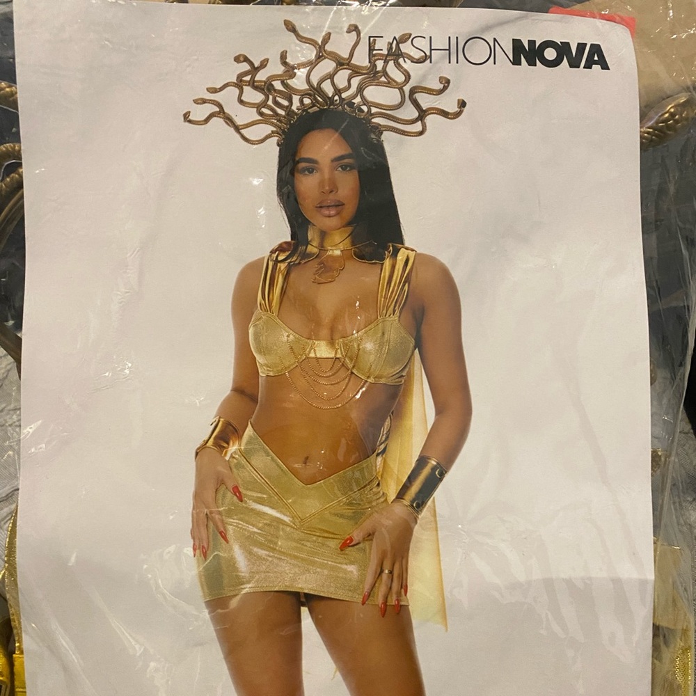 Gold Goddess Fashion Nova Halloween Costume